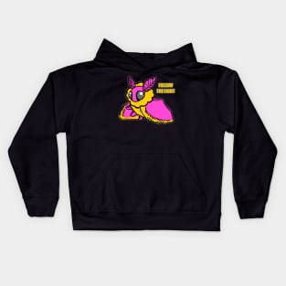 Rosy the Maple Moth Kids Hoodie